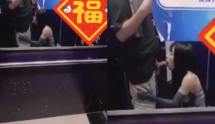 PaliTube - อดใจไม่ไหวอมควยหน้าลิฟเลยละกัน
