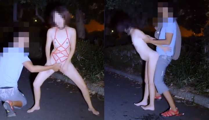 PaliTube - (ญี่ปุ่น) เอาท์ดอร์เสียวๆ จัดกันข้างถนน