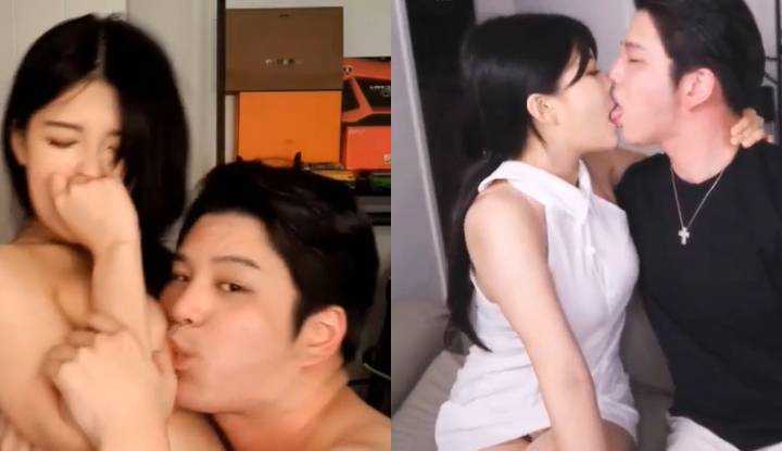 PaliTube - [เกาหลี] สาวหน้าอกใหญ่หัวนมอ่อนไหว ถูกแกล้งตลอดในการถ่ายทอดสด~