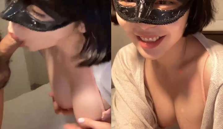 PaliTube - (เกาหลี)สาวร่านไต้หน้ากาก เเค่ได้อมควยเธอก็มีความสุขแล้ว