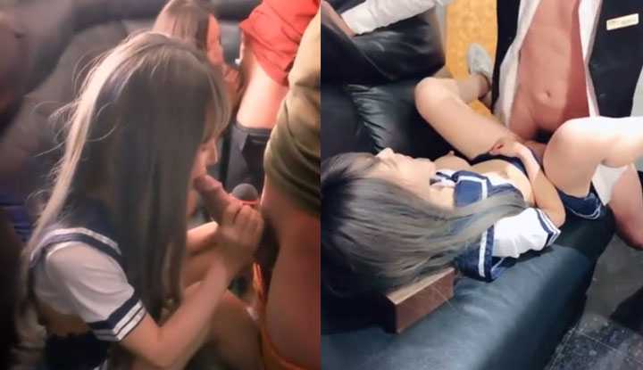 PaliTube - (ไต้หวัน) SWAG linlinbebe   ยั่วพนักงาน KTV ให้มาเย็ด