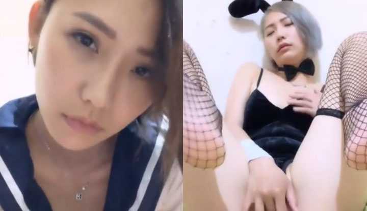 PaliTube - (ไต้หวัน) SWAG miohot กระต่ายน้อยวัยมัธยมสุดเงี่ยนใช้เซ็กส์ช่วยตัวเอง