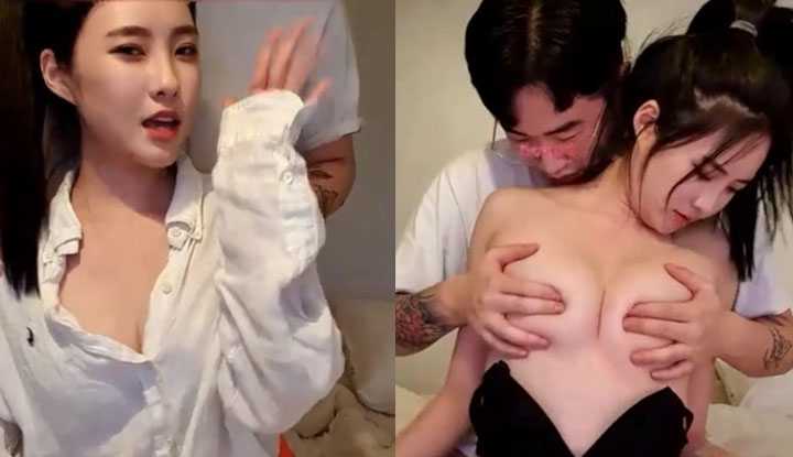PaliTube - [เกาหลี] คู่รักเล่นหนังโป๊สดๆ ถูๆ เลียหน้าอกบนเวที เต็มไปด้วยราคะ~