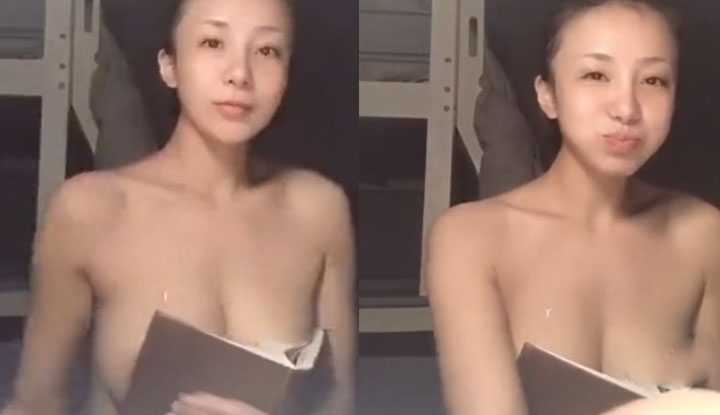 PaliTube - หลุดทางเน็ต ~ พิธีกรนักศึกษากีฬา Zhang Man O วิดีโอแชทเปลือยกับหน้าอกใหญ่ไหลออกมา~