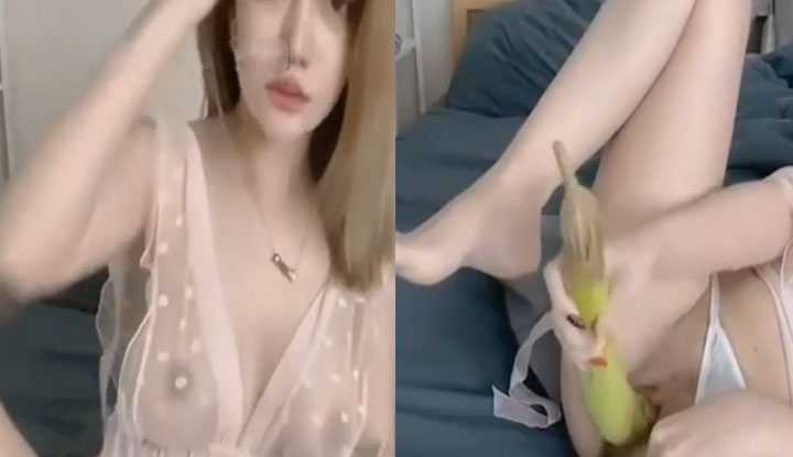 PaliTube - (ไทย) สาวชุดซีทรู ใช้แตงกวาช่วยต้วเอง