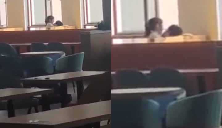 PaliTube - คู่รักจีนเเอบเย็ดกันในโรงอาหาร