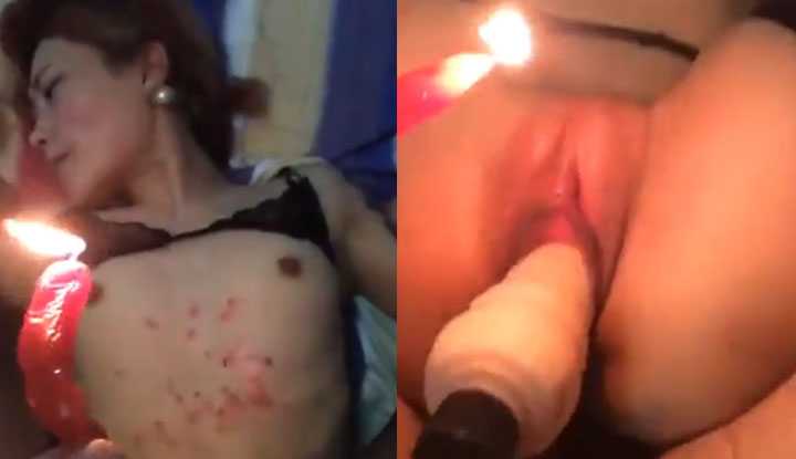 PaliTube - สอนเสียวสาวด้วยเทียนลนไฟสร้างบรรยากาศ และควยปืนอัติโนมันติ ก่อนควยจริงจะลงสนามจะได้รู้ว่าอันไหนเสียวกว่ากัน