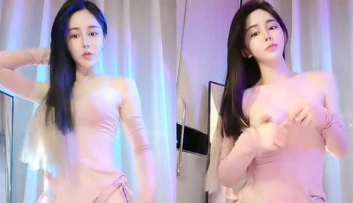 PaliTube - สาวผมยาวสีชมพูขอรถติด ส่วนหน้าอกผิวขาวๆ ของเสี่ยวลู่ขอของขวัญจากชาวเน็ตเท่านั้น~
