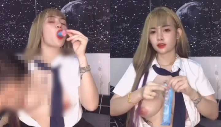 PaliTube - (ไทย) OF Panid69 เซเลฟสาวโชว์ให้หนุ่มผัว ยัดนมขาวๆอวบๆน่าขยำ