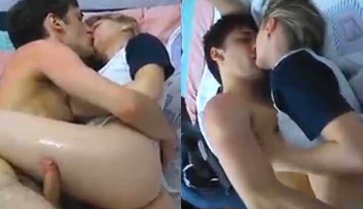 PaliTube - (ฝรั่ง) สาวเล่นเสียวกับแฟนหนุ่ม จูบแลกลิ้นอย่างเร่าร้อน เล้าโลมก่อนขึ้นเขียง