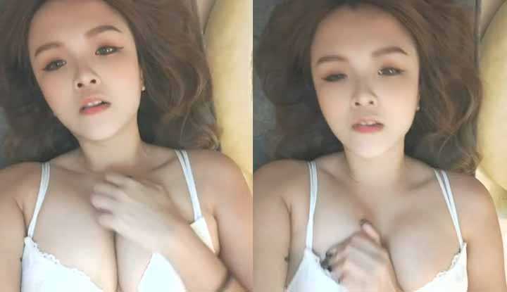 PaliTube - หลุดโอนลี่แฟนสาวมาเลเซียMier Ya อยู่ว่างๆ ก็บีบนมตัวเองคลายเงี่ยน
