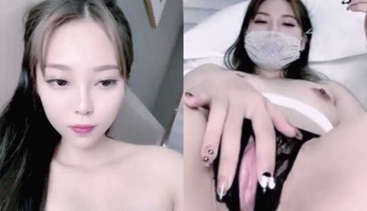 PaliTube - สาวสวยหน้าหยิ่ง ไลฟ์สดช่วยตัวเอง ถึงใส่เเมสก็ยังเซ็กซี่