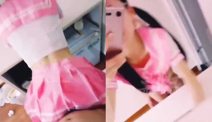 PaliTube - ไต้หวัน สาวผมแกละเอวพริ้ว โดนเย็ดจนกางเกงในพัง