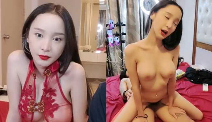 PaliTube - สาวขี้ร่านใส่ชุด กี่เพ้าโดนเย็ด 2 น้ำรวด