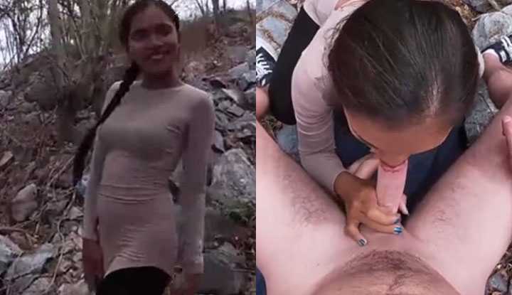 PaliTube - asianxxxวัยรุ่นสาวไทยตัวเล็กๆงานดีสุดๆโดนฝรั่งนักเที่ยวควยใหญ่ๆพาไปเย็ดหีริมหน้าผา