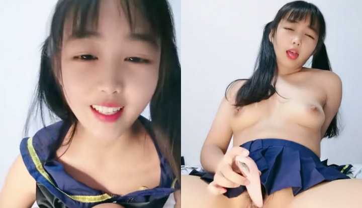 PaliTube - สาวหมวยผมแกะเล่นเสียวไลฟ์โชว์คาชุดนักเรียน