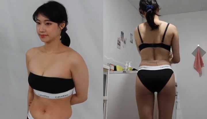 PaliTube - [เกาหลี] Auddk_77 แสดงรูปร่างที่มีเสน่ห์ในชุดที่รัดและน่ารัก เผยสวยหลังและหน้าอกขนาดใหญ่ - ซุปเปอร์เซ็กซี่~
