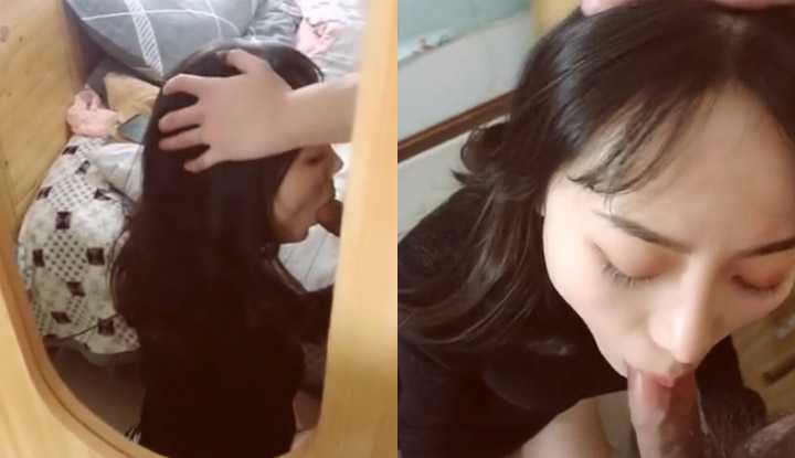 PaliTube - สาวสวยคุกเข่าอมควยจนแข็ง แล้วต่อด้วยขึ้นเตียงเย็ด