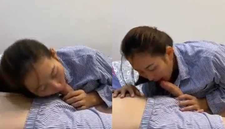 PaliTube - คู่รักทางบ้าน หลุดเสียงไทย อมควยจนแตกคาปาก สาวโรงงานอวบอิ๋มจับผัวนอนแล้วเลียฟินเสียวสะใจมาก