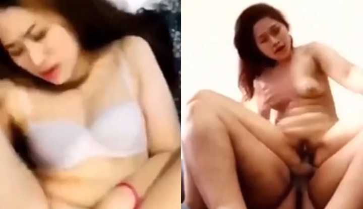 PaliTube - คลิปหลุดนักศึกษาไทย ขาวอวบ หน้าหมวยสวยเอ็กซ์ นอนถ่างขาคาชุดให้หวานใจซอยยิกๆแล้วอัดคลิปแบบเห็นหน้าไปด้วย เท่านั้นไม่พอขอขึ้นขย่มจนแตก