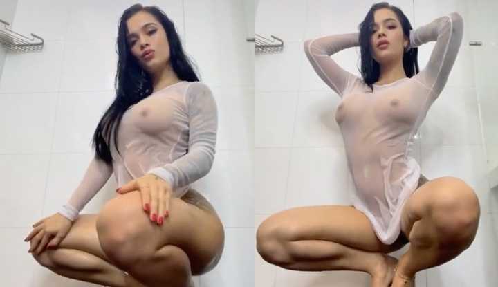 PaliTube - คลิปหลุดAndreaalvarez  สาวละติน  ชอบเต้นค่ะ อาบน้ำก็อยากเต้น