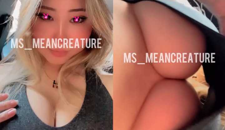 PaliTube - [สิงคโปร์] MeanCreature OnlyFans~ ขึ้นรถกับคนขับและโชว์หน้าอกเพื่อขอบคุณคนขับ