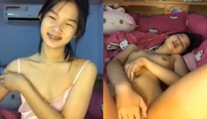 PaliTube - สาวตัวเล็กหลุด อายุ 20 รับงานครั้งแรก โดนแอบอัดมา น่ารักมากทำไรไม่เป็นเลย หน้าโครตเงี่ยนเลย น่าโดนเย็ด