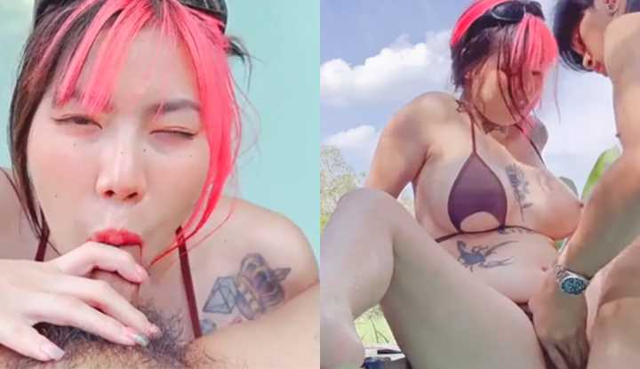 PaliTube - หลุดน้องไอริน irenkampong1 น้องไอรินสาวสวยนมใหญ่คนดีคนเดิม นัวเนียกับผัวริมสระน้ำอวดลีล่าโม๊กควย ก่อนจะโดนจับซอยท่าหมาตับๆแหกหีเย็ดต่อ สาวนางก็ขึ้นขย่มควยจนน้ำแตก