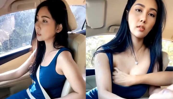 PaliTube - คลิปOnlyfans หลุด เย็ดในรถ สาวช่องดังโอ ลี่ แฟน น้องพิม ปล้ำกันบนรถกับผัวควยใหญ่ โม๊คให้เสียวๆ เรียกน้ำเงี่ยน แล้วขึ้น ขย่มเย็ด โคตรเด็ด