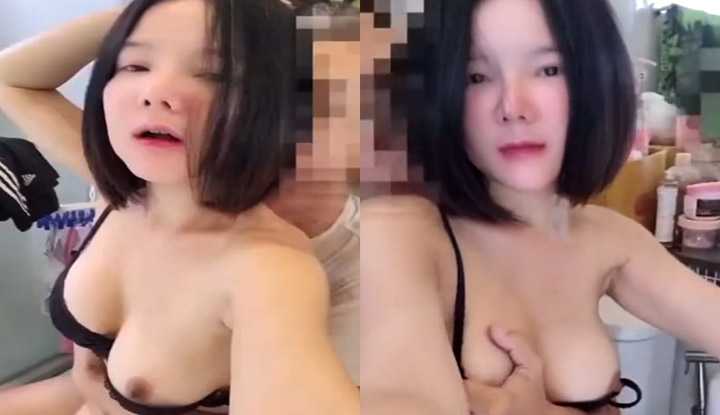 PaliTube - คลิปหลุดทางบ้าน สาวหน้าอย่างหมวยหุ่นอวบเอากับผัวคาห้องน้ำเลย ขย่มบดควยแล้วโยกเอวให้เบาแล้วโดนควยกระแทกสวนทำหน้าอย่างฟิน