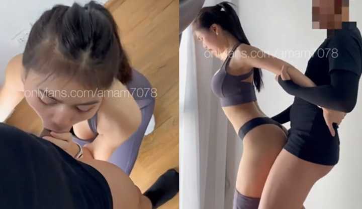 PaliTube - คลิปหลุด Onlyfans amam7078 น้องแอม สาวสวยขอนแก่นโดนเย็ดคาชุด ถอดกางเกงผัวแล้วดูดต่อด้วยถกกางเกงตัวเองลงพิงกำแพงแล้วโดนซอยหี เสียวมากหน้าอย่างฟินจับซอยท่าหมาแล้วแหกขาเย็ดแตกเต็มตัว