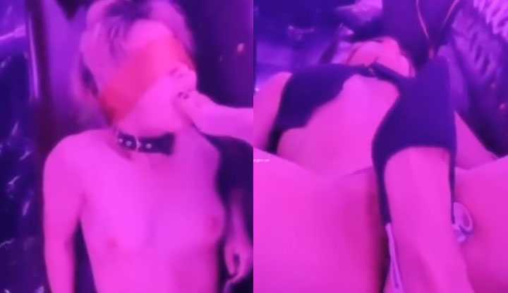 PaliTube - การเล่นใน KTV ที่มืดมิดนั้นสนุกมาก นำสุนัขไปฝึกฝน และก้าวลงบนส้นเท้าของกันและกัน