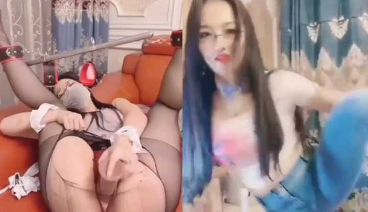 PaliTube - วิจัยออนไลน์จาก TikTok ทำกิจกรรมที่ชัดเจนในที่ส่วนตัว ฉี่ใส่กางเกงยีนส์และแทรกอย่างรวดเร็วจนสารเหลวสีขาวไหลออกมา!