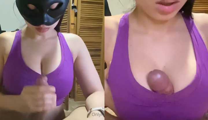 PaliTube - อดอรา เทพธิดาที่มีหน้าอกใหญ่ของสเตชันโอ ใส่อวัยวะเพศชายเข้าไปในหน้าอกของเธอ