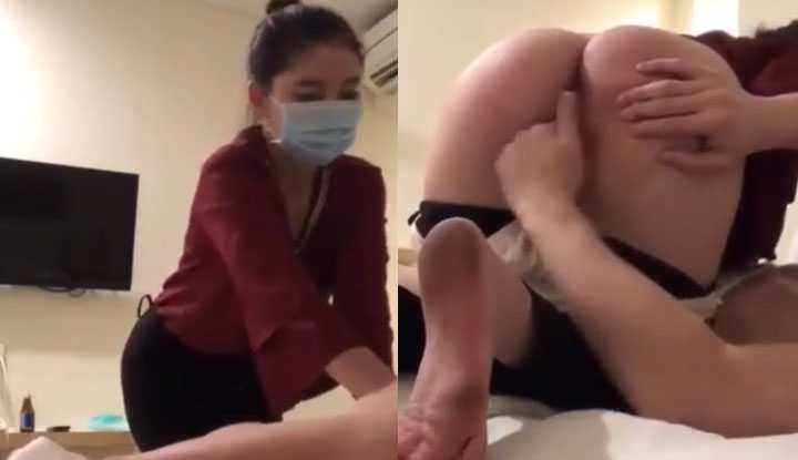 PaliTube - คลิปหลุดเด็ดๆ จ้างหมอนวดมานวดถึงห้อง เกิดอารมณ์ทนเงี่ยนไม่ไหว จับเย็ดหี ยังไม่ทันใส่ถุงยางเลย เอาควยเสียบหีเย็ดสดๆ ส้ะแล้ว
