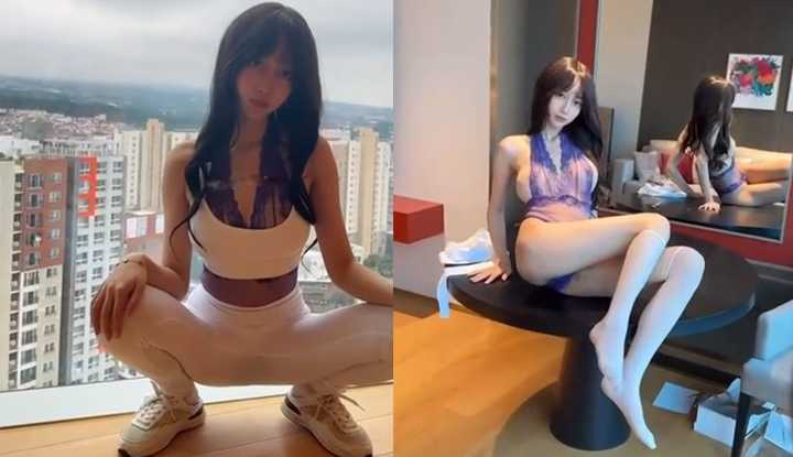 PaliTube - แสดงคนตาข่าย, เดือนสองเดือน, มุมมองของช่างภาพไม่ตัดตอนสูงสุด, ผิวขาวอวบอิ่มเปิดเผย