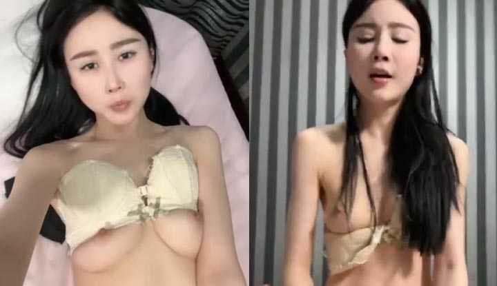 PaliTube - สาวสวยที่ขี่และบิดเอวผอมอย่างมีกิจกรรม กระทืบก้นสวยเหมือนลูกพีชด้วยท่านอนหงาย