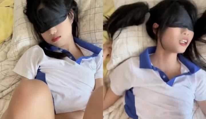 PaliTube - สาวน่ารักสามารถหลับตาลงและมีเพศสัมพันธ์ แอบแทรกโดยไม่ใช้ถุงยางและเธอไม่รู้หรือไม่?
