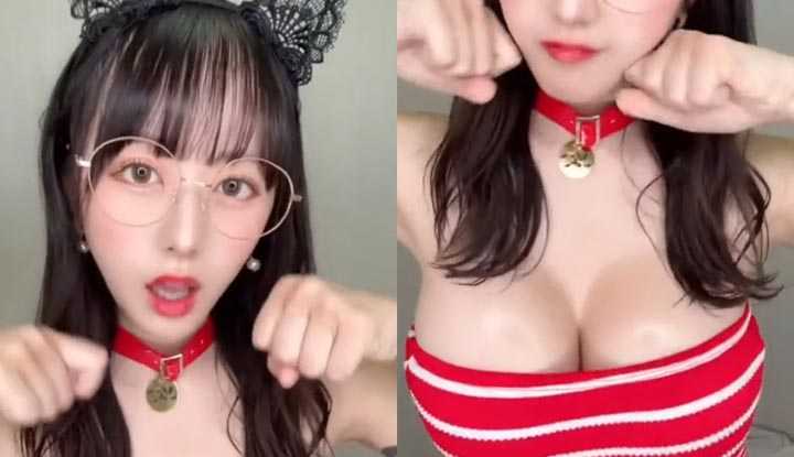PaliTube - [เกาหลี] สาวตาขนาดใหญ่น่ารักและกำลังขายความน่ารัก หน้าอกใหญ่ของเธอกำลังสั่นและกำลังจะหลุดออกมา