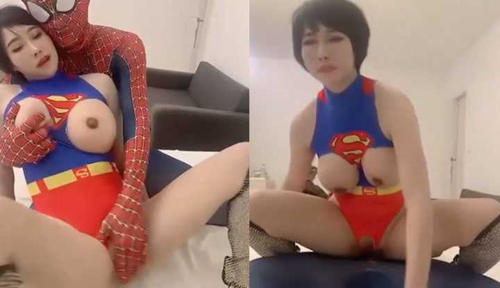 PaliTube - คริปโป้หลุดฟรี Muaymyb น้องแอมโดนสไปเดอร์แมนจับเย็ดหี นมใหญ่มากโดนจับนั่งแหกหีเขี่ยร่องหีจนเสียวพร้อมโดนเย็ด กัดปากร้องครางซี้ดลั่นเลยงานนี้น้ำแตกนอง