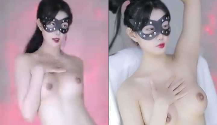 PaliTube - เพลงรำสุดสวยของสาวที่สวมหน้ากาก สัมผัสหน้าอกขนาดเล็กของเธอนั้นน่าหลงใหลมาก