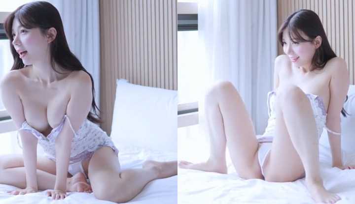 PaliTube - ถ่ายภาพสาวสวยคุณภาพสูงในเกาหลี ภาพถ่ายข้างของหน้าอกที่ขาวนวลและนุ่มนวลสวยงามจริงๆ