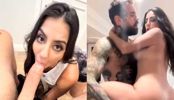 PaliTube - [European and American] O site goddess Lena The Plug ~ Can't help but ask for her boyfriend as soon as she gets home, miss her boyfriend's dick so much that she drank soy milk twice!