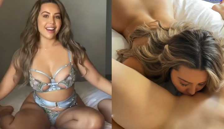 PaliTube - [European and American] O site master, busty sisters Audrey & Sadie invite good sisters to play together, licking each other's big breasts and tight holes is too lascivious.