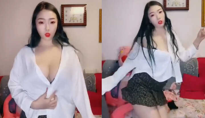 PaliTube - น้องสาวสุภาพสตรีสุดสวยของฉันอินฉินหมี่ เสื้อสีขาวซุปเปอร์เซ็กซี่ถ่ายรูปคนเดียว