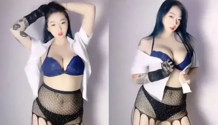 PaliTube - น้องสาวสุขภาพดีมีหน้าท้องขนาดใหญ่สวมเสื้อสีขาวมีหน้าท้องขนาดใหญ่ดึงดูด