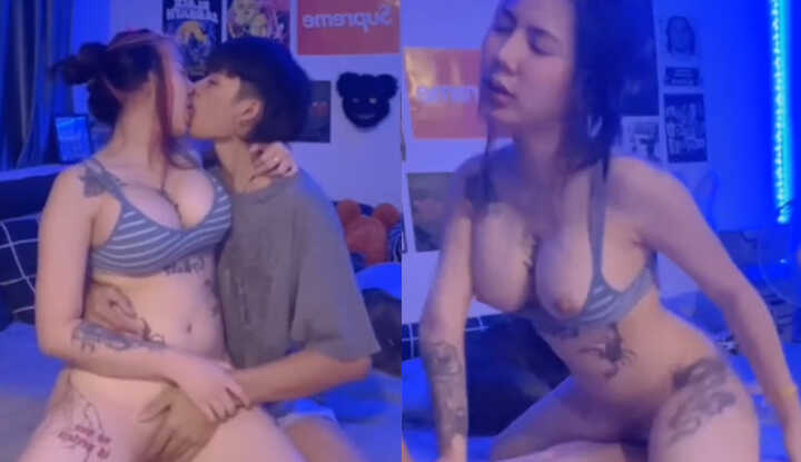 PaliTube - หลุดOnlyfans เงี่ยนหีมาขึ้นขย่มเย็ดผัวคาห้องเชือด น้องไอริน Irenkampong เอวดีขย่มเย็ดจนผัวเสียวทนไม่ไหวแตกในคารูหี