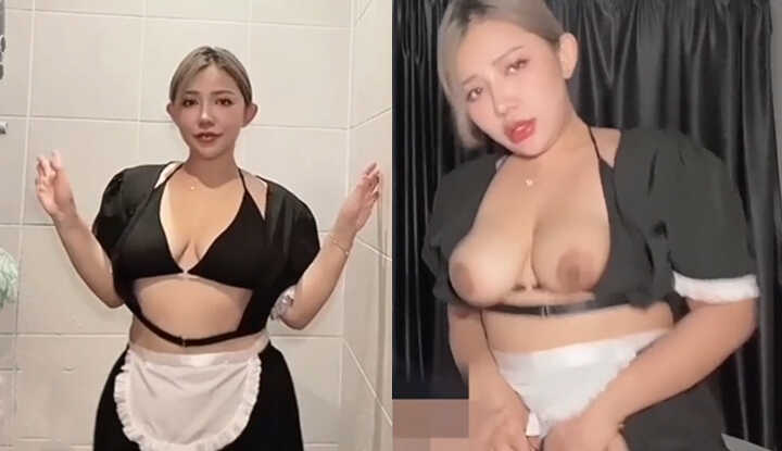 PaliTube - คลิปหลุดน้องนุ๊กกี้สาวอวบโดนเย็ดคาชุดเมด babynookie สาวอวบอึ๋มคนสวยเที่ยวเดท ก่อนเข้าห้องใส่คอสเพลย์เมดมาเย็ด Onlyfans โม๊กควยให้แล้วขึ้นคร่อมขย่มควยคาชุด เจอด๊อกกี้กระทุ้งหีอ้าหีเด้าชักแตกเต็มปาก