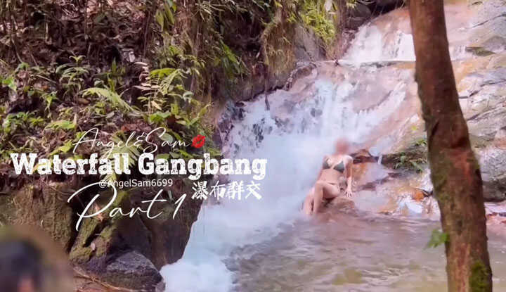 PaliTube - คู่รักโอนลี่แฟน สิงคโปร์ KLCouple6699   จัดทริปสวิงกิ้งที่น้ำตก