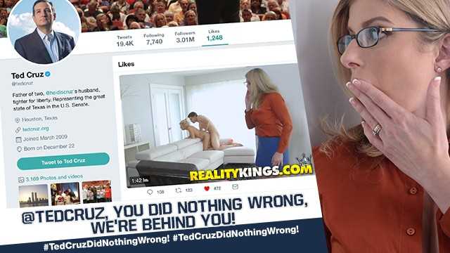 PaliTube - Ted Cruz Did Nothing Wrong! - Cory Chase liked by Ted Cruz